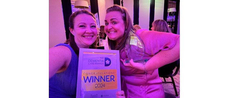 Dementia Award win for excellent care support