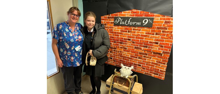 Hospital's fracture clinic casts a spell with Harry Potter-themed transformation